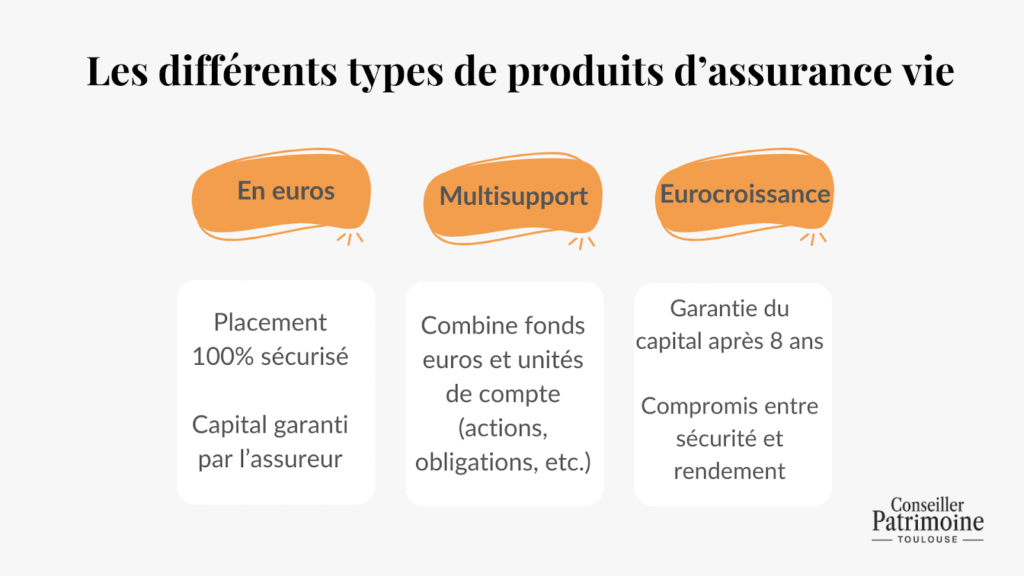 Assurance vie Toulouse – les différents types de contrats (euros, multisupport, eurocroissance)