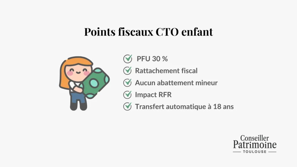 fiscalite cto enfant reglementation