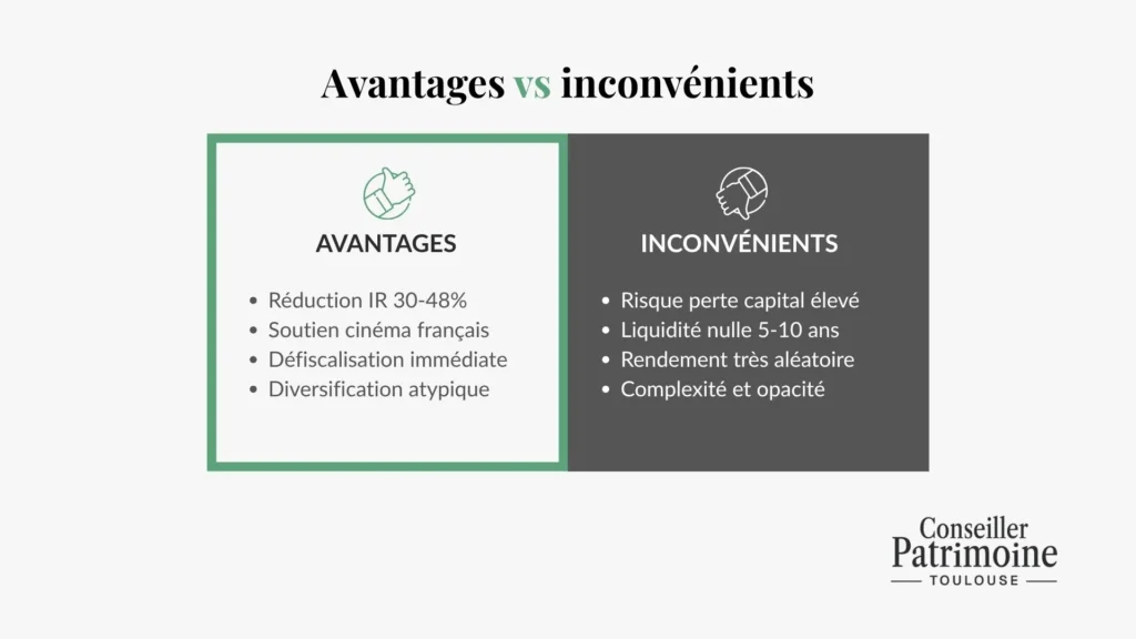 Avantages et inconvénients du SOFICA