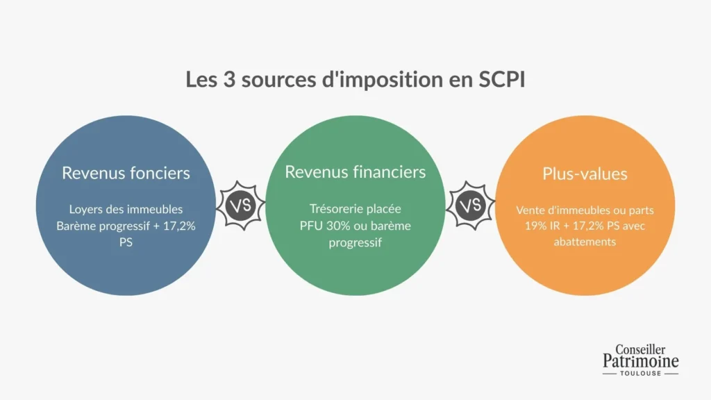 sources imposition en scpi