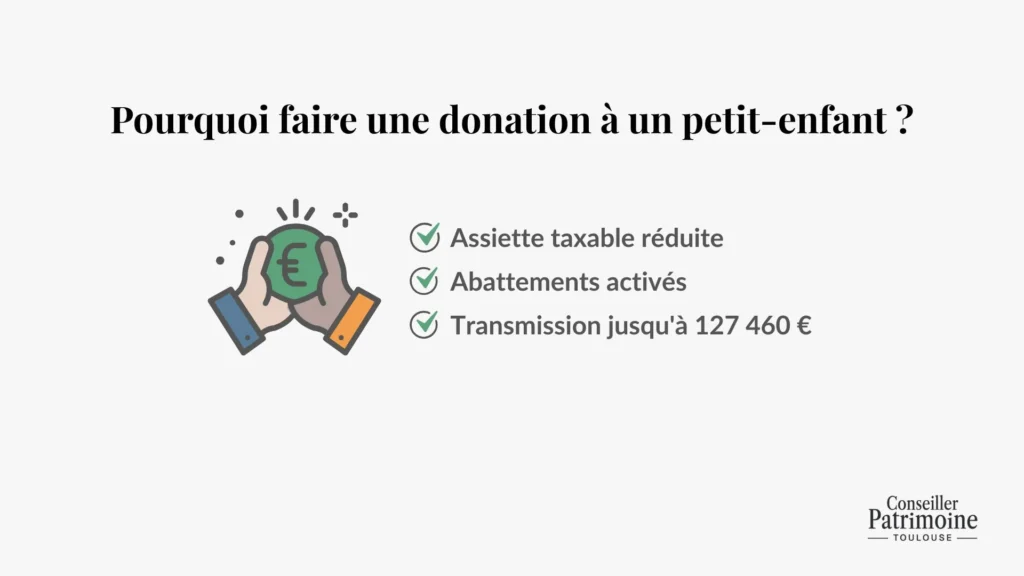 pourquoi faire donation à petit enfant