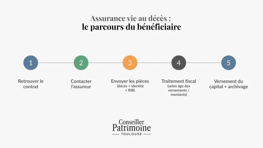 mécanisme et déroulement assurance vie deces